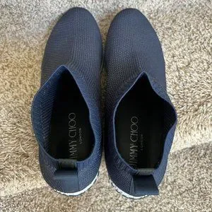 Jimmy Choo | Shoes | Jimmy Choo Mens Blue Norway Metallic  display picture 3